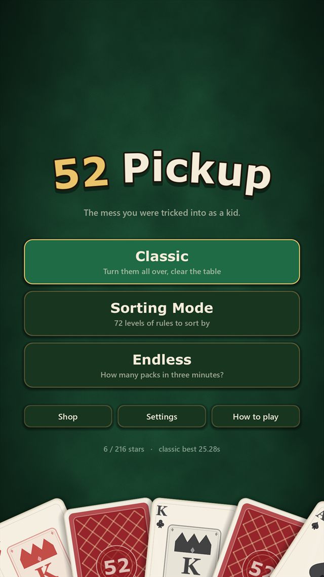 52 Pickup screenshot