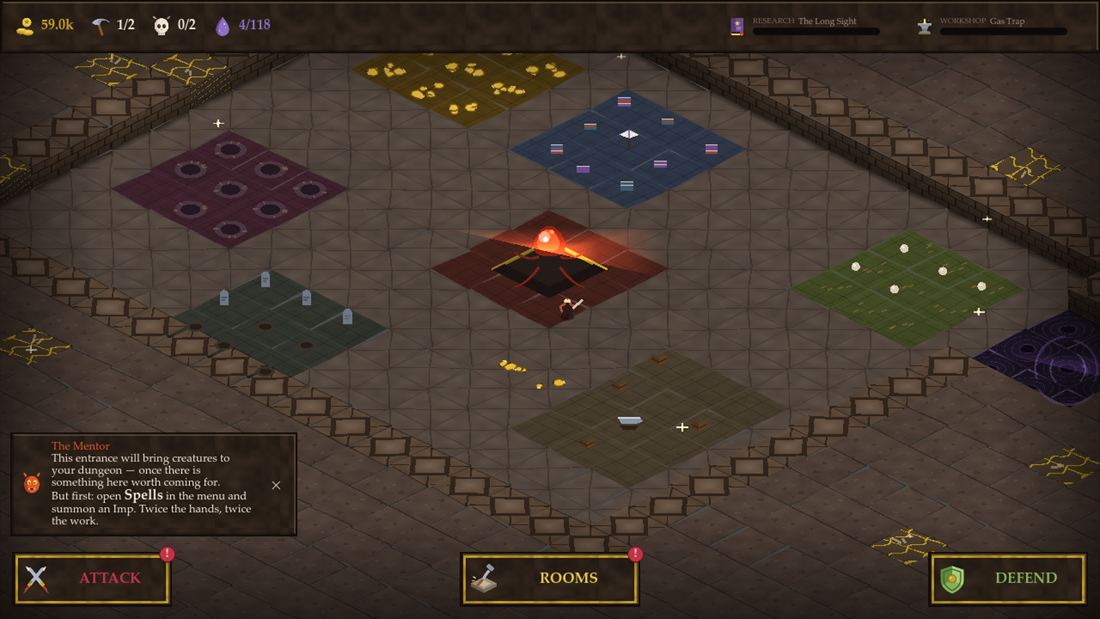 Cave Commander: The realm above, and what is coming down