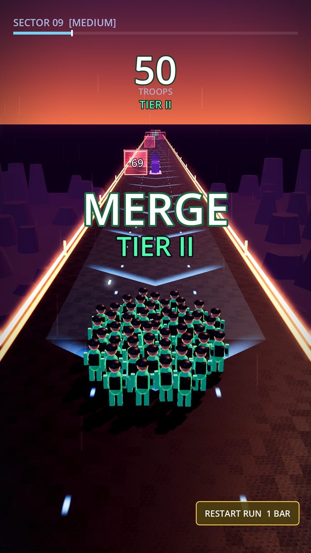 Ledge Legion: Merge up, or stay wide