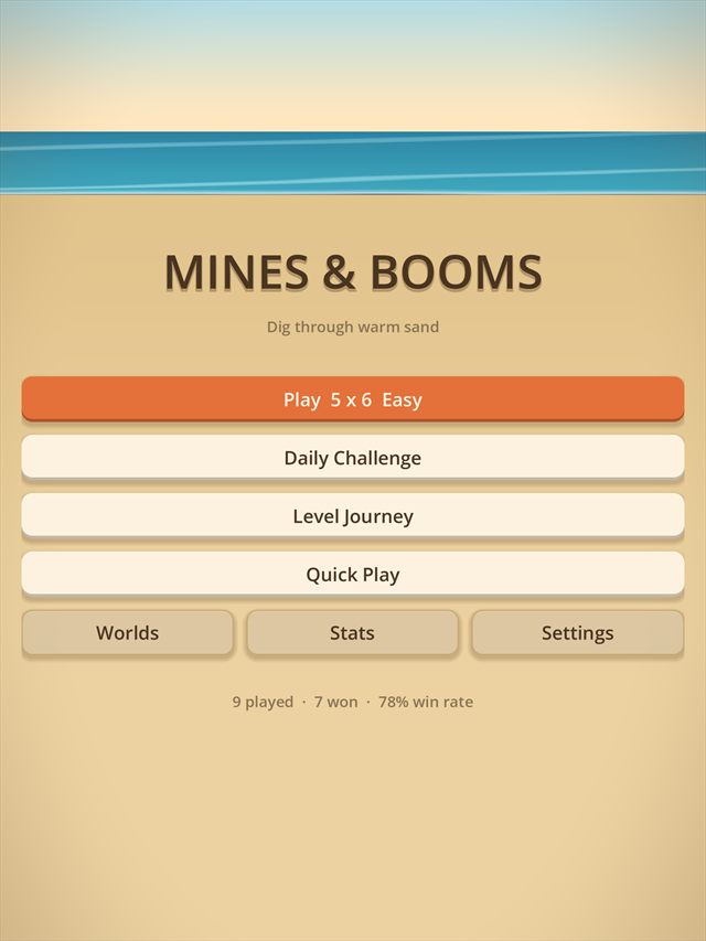 Mines and Booms screenshot